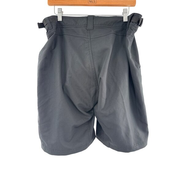 Club Ride Mens Performance Cycling Shorts L Black Polyester Spandex 34” Padded - Picture 2 of 8